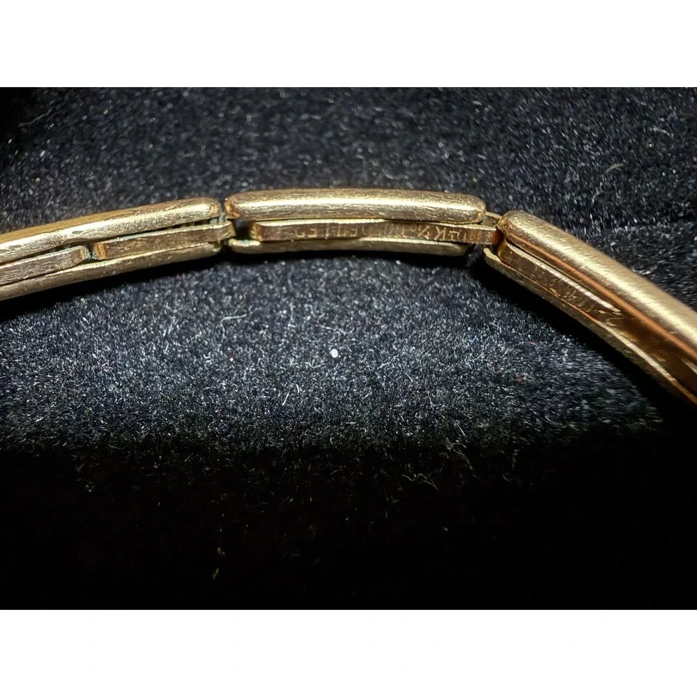 Antique Cameo 14K Gold Filled Expandable Bracelet BJM Co